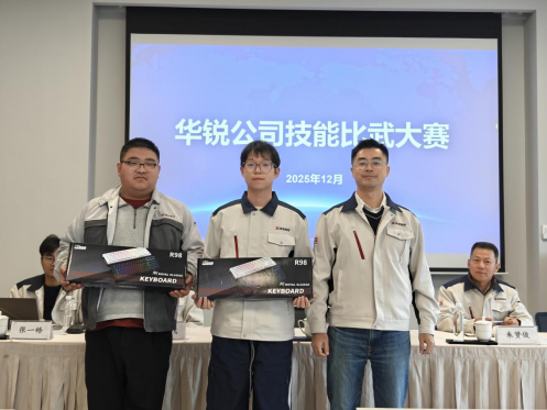 以赛砺技强匠心 以技赋能促发展​​ —— 华锐公司第四届技能比武大赛圆满落幕(图1)