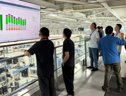 华锐团队赴西门子成都工厂参观交流(图1)